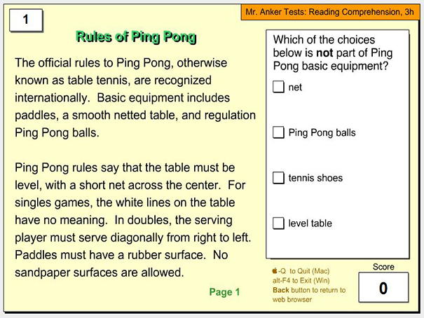 Pong rules ping